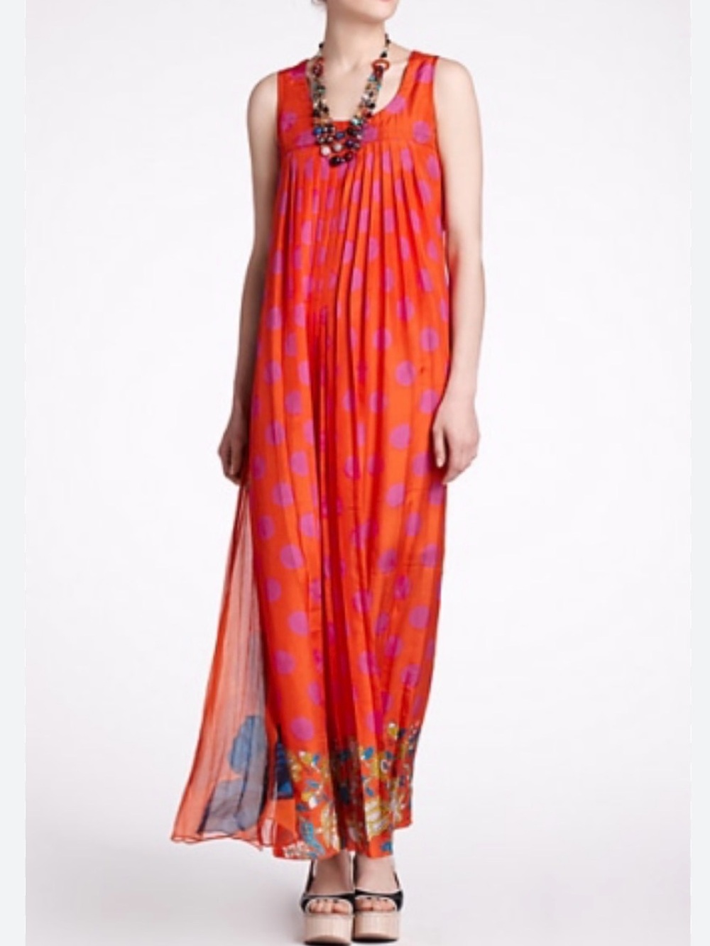 Anthropologie maxi dress, designed by Anupamaa
